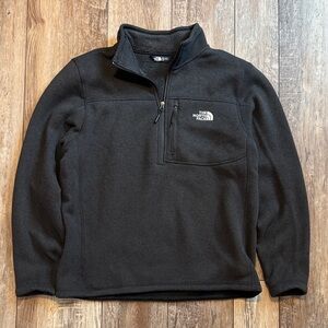 The North Face Black Quarter-Zip Fleece